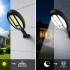 Āra saules LED COB lampa ar kustības sensoru