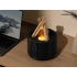 USB gaisa mitrinātājs un aromāta difuzors ar RGB LED un kamīna liesmas efektu, 20cm x 15cm