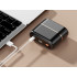 Matu taisnošanas suka ar USB-C uzlādi un temperatūras regulēšanu, 160–200 °C, 8cm x 7cm x 3cm