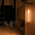 LED lampiņa ar kustības sensoru, magnētiska, uzlādējama ar USB, skapim un kāpnēm, balta, 1,5 W