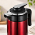Elektriskā bezvadu tējkanna, termosa tipa, klusa, sarkana, 3,5 l, 1500 W