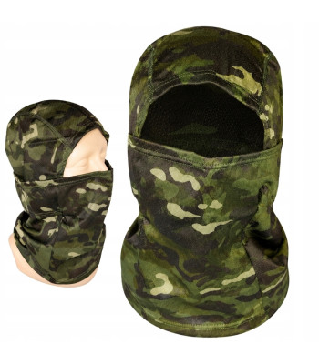 Militārā termoakтивā balaklava ar elpojošu audumu, maskēšanās raksts, ASG