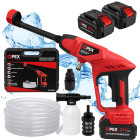 Akumulatora augstspiediena mazgātājs bruģim ar piederumu komplektu, OPEX TOOLS OPX28001, 21V, 2 × 3.0Ah