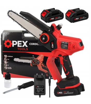 Akumulatora ķēdes zāģis OPEX TOOLS OPX28012, 8″