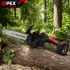 Akumulatora ķēdes zāģis OPEX TOOLS ar diviem akumulatoriem un koferi, OPX28014, 12″