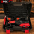 Akumulatora ķēdes zāģis OPEX TOOLS ar diviem akumulatoriem un koferi, OPX28014, 12″