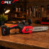 Akumulatora ķēdes zāģis OPEX TOOLS ar diviem akumulatoriem un koferi, OPX28014, 12″