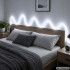 Pašlīmējoša LED lente ar slēdzi, auksti balta gaisma, USB 5 V, 3 m