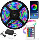 RGB LED lente ar tālvadības pulti, lietotni un Music Sync, 10 m, 12 V, 5050RGB