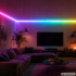 Elastīga RGBIC LED neona lente ar Bluetooth, lietotni, tālvadības pulti un USB, 360°, 5m