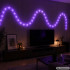 Elastīga RGBIC LED neona lente ar Bluetooth, lietotni, tālvadības pulti un USB, 360°, 5m