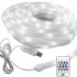 Elastīga LED neona lente ar RGBIC 360° apgaismojumu, Bluetooth, lietotni, tālvadības pulti un USB, 10 m