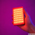 Kabatas LED RGB-W fotografēšanas lampa ar 138 LED, 2700K–6500K, 12cm x 7cm x 2cm