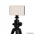 Kabatas LED RGB-W fotografēšanas lampa ar 138 LED, 2700K–6500K, 12cm x 7cm x 2cm
