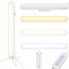 LED galda lampa grimam un filmēšanai ar 3 gaismas krāsām un regulējamu spilgtumu, 30 cm × 4 cm