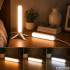 LED galda lampa grimam un filmēšanai ar 3 gaismas krāsām un regulējamu spilgtumu, 30 cm × 4 cm