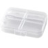 Zāļu un tablešu organizators ar 7 nodalījumiem, ceļojumu futrālis, 11cm x 7cm x 3,5cm