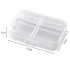 Zāļu un tablešu organizators ar 7 nodalījumiem, ceļojumu futrālis, 11cm x 7cm x 3,5cm