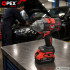 Akumulatora triecienuzgriežņu atslēga OPEX TOOLS OPX28039, 21V, 1000 Nm, 2 × 3.0 Ah