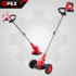 Akumulatora zāles trimmeris ar vadriteņiem, 2 akumulatoriem OPEX TOOLS OPX28025, 88–124 cm