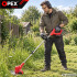 Akumulatora zāles trimmeris ar vadriteņiem, 2 akumulatoriem OPEX TOOLS OPX28025, 88–124 cm