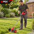 Akumulatora zāles trimmeris ar vadriteņiem, 2 akumulatoriem OPEX TOOLS OPX28025, 88–124 cm