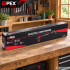 Akumulatora zāles trimmeris ar vadriteņiem, 2 akumulatoriem OPEX TOOLS OPX28025, 88–124 cm