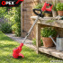 Akumulatora zāles trimmeris ar vadriteņiem, 2 akumulatoriem OPEX TOOLS OPX28025, 88–124 cm