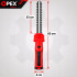 OPEX Tools akumulatora dzīvžoga šķēres ar 2 akumulatoriem, 51 cm