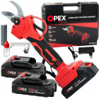 Akumulatora zaru šķēres OPEX TOOLS ar koferi, OPX28029, 25 mm