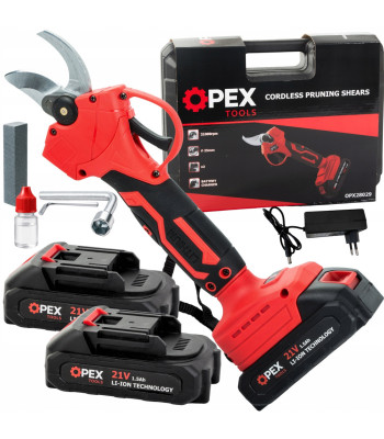 Akumulatora zaru šķēres OPEX TOOLS ar koferi, OPX28029, 25 mm