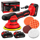Akumulatora automobiļu pulētājs ar piederumiem un regulējamu ātrumu, OPEX TOOLS OPX28031, 150 mm