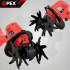 Akumulatora mini kultivators OPEX TOOLS ar 2 akumulatoriem, OPX28030, 21V, 127mm