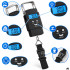 Digitālie bagāžas svari ar āķi, makšķerēšanas svari, LCD, TARE, LOCK, 50 kg, 10 g