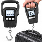 Digitālie bagāžas un makšķerēšanas piekaramie svari ar LCD displeju, 50 kg, 10 g