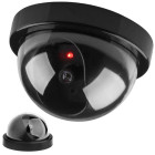 Kupola videonovērošanas kameras makets ar LED diodi