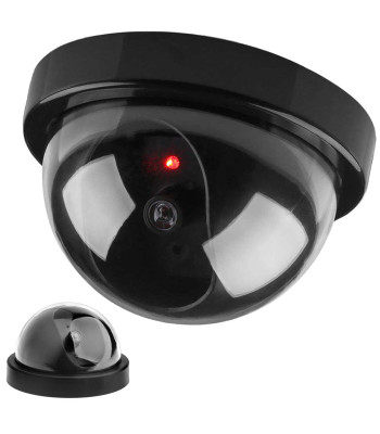 Kupola videonovērošanas kameras makets ar LED diodi