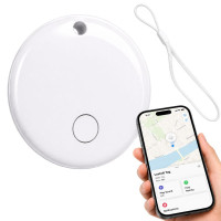 Bluetooth GPS izsekotājs atslēgām, somai un makam, iOS, FindMy, 3 cm