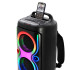 Pārnēsājams bezvadu skaļrunis ar Bluetooth, FM radio un karaoke funkciju, 55 × 26 × 25 cm