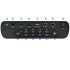 Pārnēsājams bezvadu skaļrunis ar Bluetooth, FM radio un karaoke funkciju, 55 × 26 × 25 cm