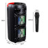 Bezvadu Bluetooth karaoke skaļrunis ar FM radio, USB un AUX, ABS-8208, 60 cm