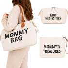 Māmiņu soma Mommy Bag, 3-in-1 komplekts ar organizatoru un kosmētikas somiņu, liela