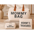 Māmiņu soma Mommy Bag, 3-in-1 komplekts ar organizatoru un kosmētikas somiņu, liela