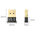Ātrdarbīgs Bluetooth USB adapteris 5.0