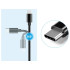 USB-C–USB-A 3.0 OTG adapteris ar pītu kabeli, 11 cm