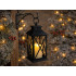 Dekoratīva LED laterna ar elektrisko sveci, 12386_CZ, 28cm x 14cm x 14cm