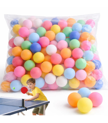 Krāsainas galda tenisa bumbiņas pingpongam, 150 gab.