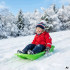 Plastmasas sniega ragaviņas ar bremzēm un vilkšanas auklu, 64 × 40 × 13,5 cm