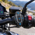 Bluetooth tālvadības pults motocikla interkomam montāžai uz stūres, IPX6