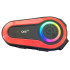 Motocikla ķiveres Bluetooth interkoms ar mikrofonu, RGB apgaismojumu un USB-C, Q08 2X